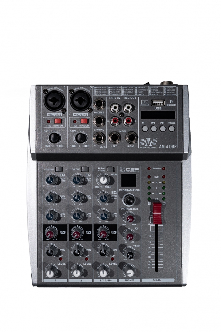SVS Audiotechnik mixers AM-4 DSP Аналоговый микшерный пульт, 4-канала в Майкопе